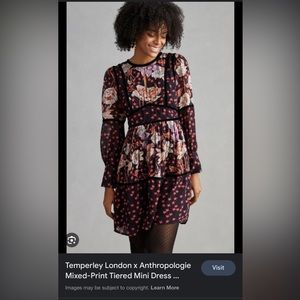 Anthropologie x Temperley London dress - NWT